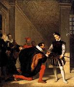 Jean-Auguste Dominique Ingres The Sword of Henry IV Spain oil painting artist